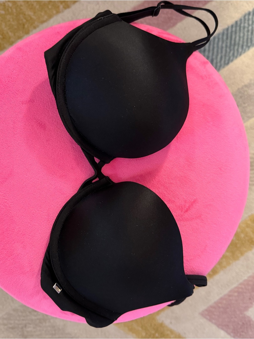Victoria's Secret Black Padded T-Shirt Bra